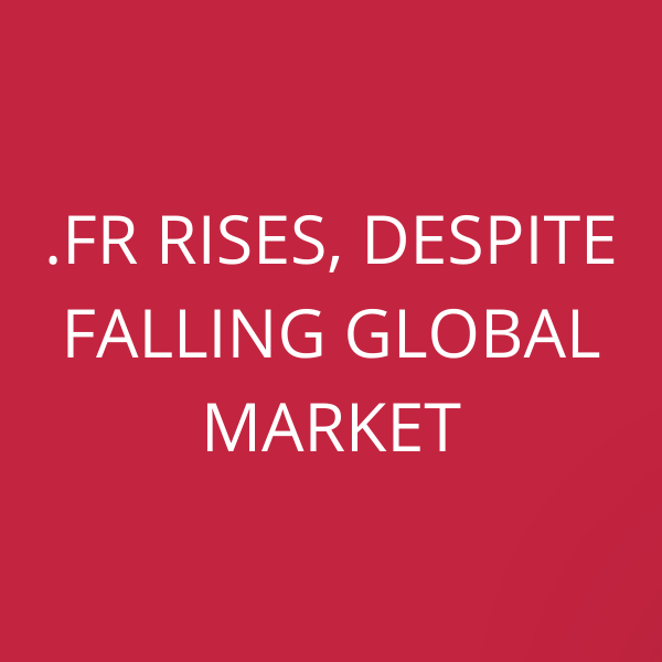 .fr rises, despite falling Global market