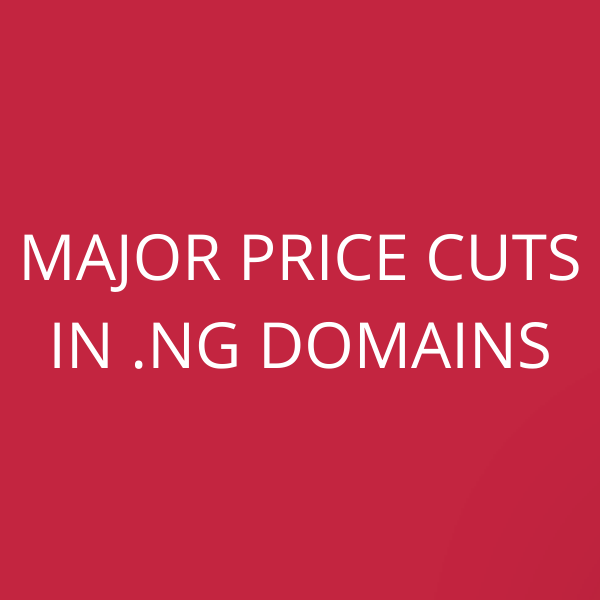 Major price cuts in .ng domains
