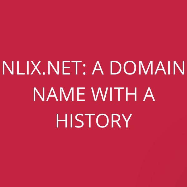 nlix.net: A domain name with a history