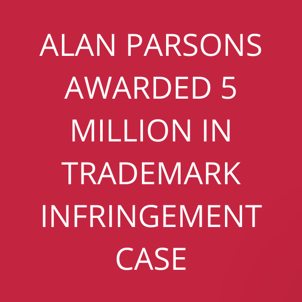 Alan Parsons awarded 5 million in trademark infringement case