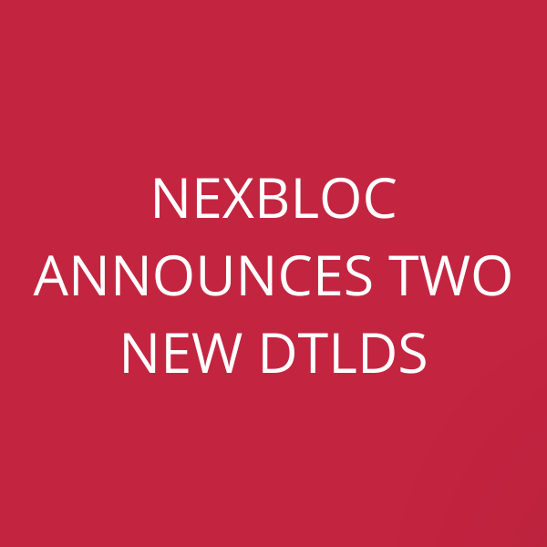 NexBloc announces two new dTLDs