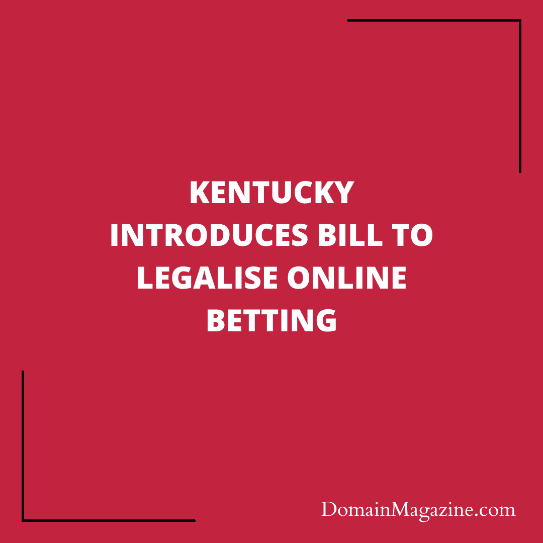Kentucky introduces bill to legalise online betting