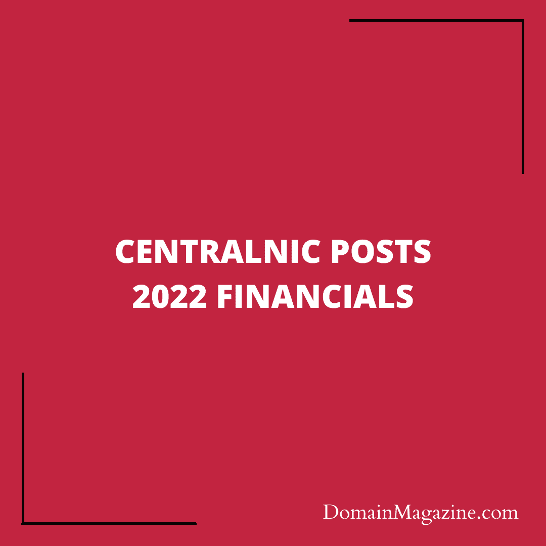 CentralNIC posts 2022 financials